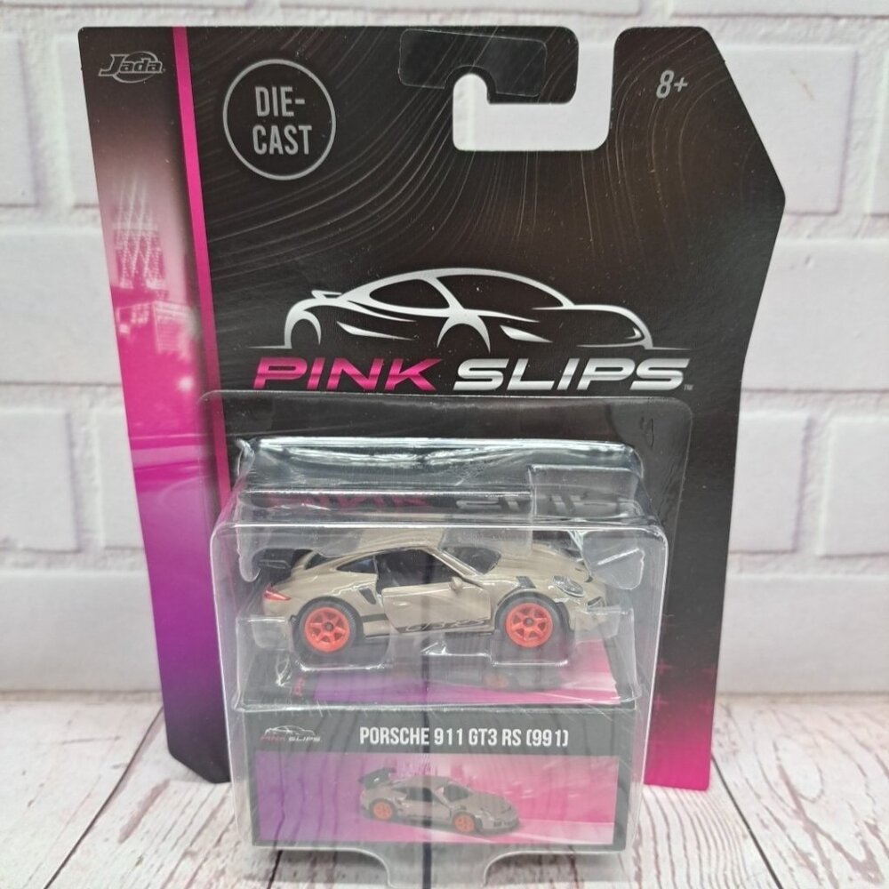 Jada‎ Toys Pink Slip  Porsche 991 GT3 RS Model 1:64 Scale